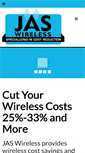Mobile Screenshot of jaswireless.com