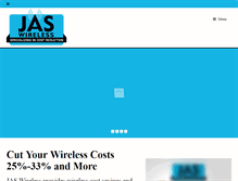 Tablet Screenshot of jaswireless.com